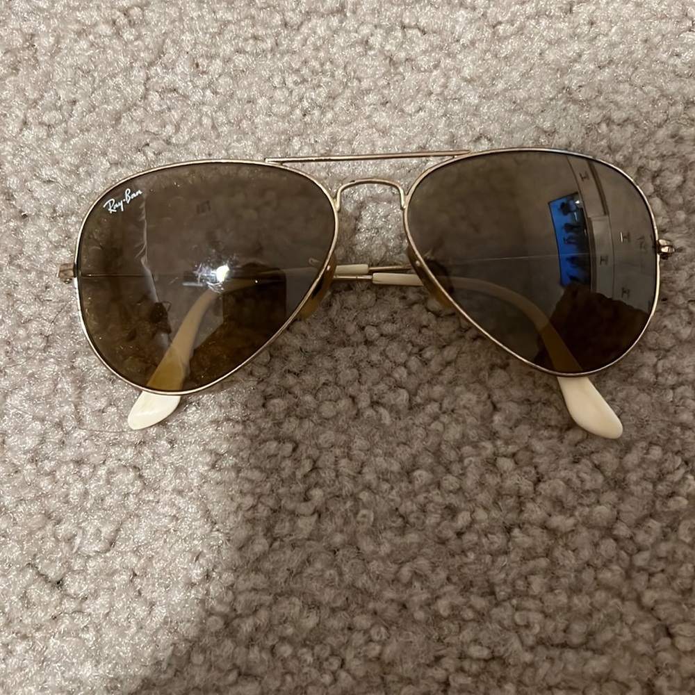 Ray bans aviator small frame face fit